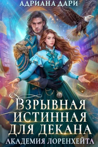 Обложка книги «Взрывная истинная для декана. Академия Лоренхейта»
