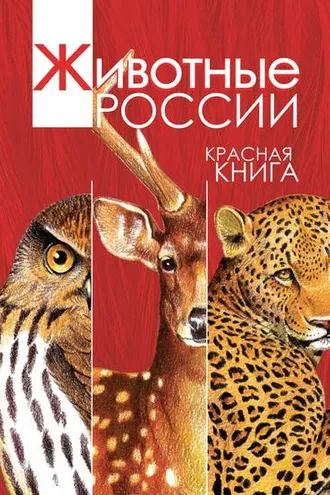 Обложка книги «Животные России. Красная книга»