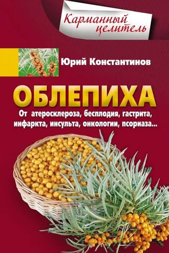 Обложка книги «Облепиха от атеросклероза, бесплодия, гастрита, инфаркта, инсульта, онкологии, псориаза…»