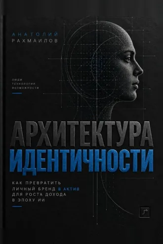 Обложка книги «Архитектура идентичности. Как превратить Личный Бренд в актив для роста дохода в эпоху ИИ.»