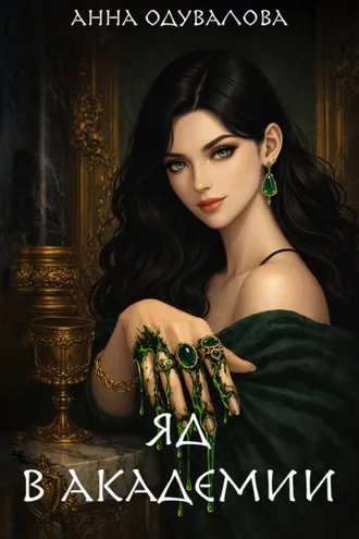 Обложка книги «Яд в академии»