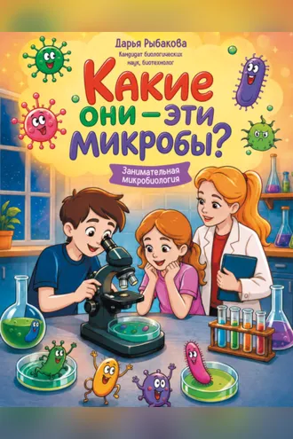 Обложка книги «Какие они – эти микробы? Занимательная микробиология»