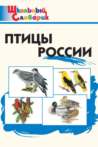 Обложка книги «Птицы России. Начальная школа»