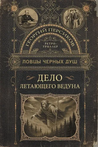 Обложка книги «Ловцы черных душ. Дело летающего ведуна»