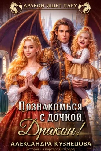 Обложка книги «Познакомься с дочкой, дракон!»