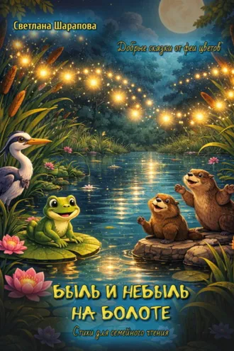 Обложка книги «Быль и небыль на болоте. Добрые сказки от феи цветов»