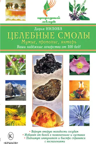 Обложка книги «Целебные смолы: мумие, прополис, янтарь»