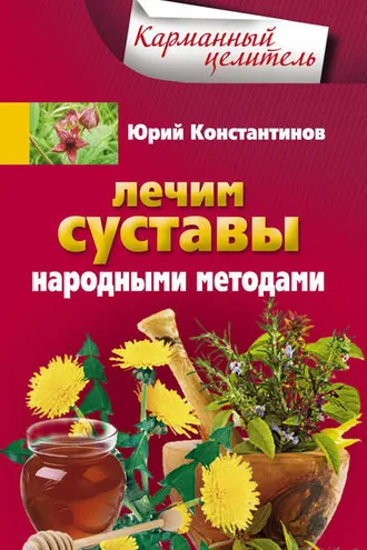 Обложка книги «Лечим суставы народными методами»