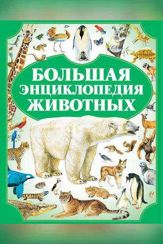 Обложка книги «Большая энциклопедия животных»