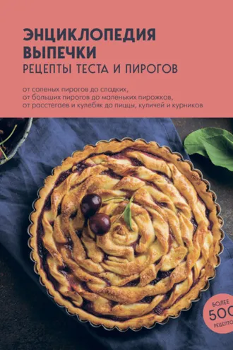 Обложка книги «Энциклопедия выпечки. Рецепты теста и пирогов»