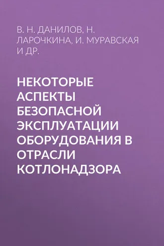 Обложка книги «Некоторые аспекты безопасной эксплуатации оборудования в отрасли котлонадзора»