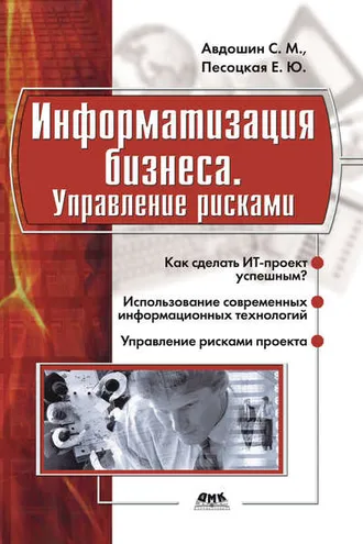Обложка книги «Информатизация бизнеса. Управление рисками»