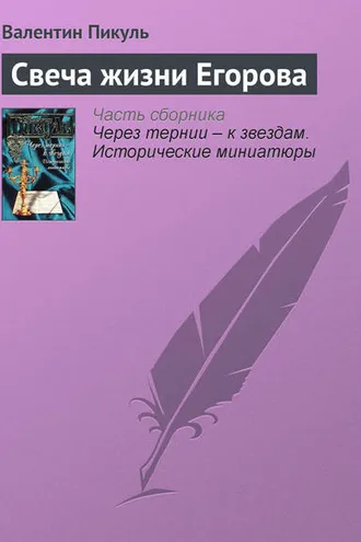 Обложка книги «Свеча жизни Егорова»
