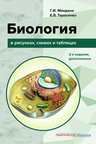 Обложка книги «Биология в рисунках, схемах и таблицах»