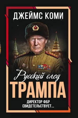 Обложка книги «Русский след Трампа. Директор ФБР свидетельствует»