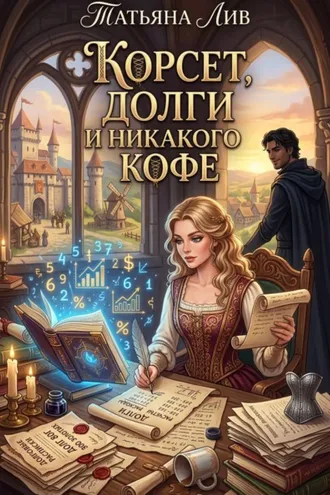 Обложка книги «Корсет, долги и никакого кофе!»