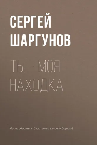 Обложка книги «Ты – моя находка»