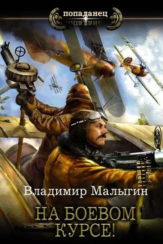 Обложка книги «Летчик. На боевом курсе!»
