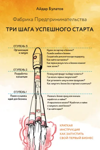 Обложка книги «Фабрика Предпринимательства. Три шага успешного старта»
