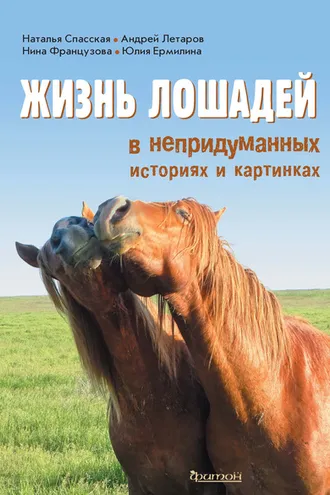 Обложка книги «Жизнь лошадей в непридуманных историях и картинках»