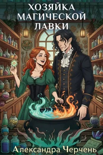 Обложка книги «Хозяйка магической лавки»