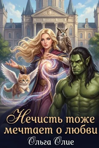 Обложка книги «Нечисть тоже мечтает о любви»