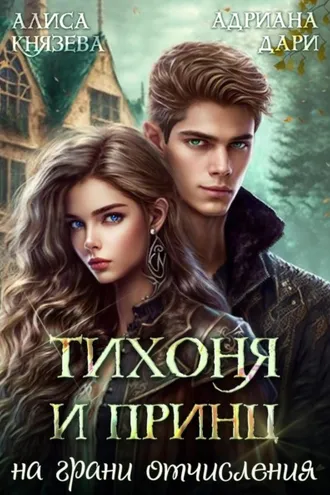 Обложка книги «Тихоня и Принц на грани отчисления»