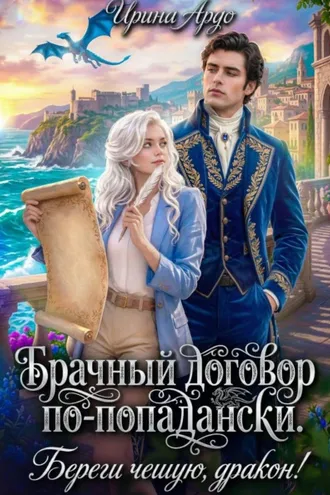 Обложка книги «Брачный договор по-попадански. Береги чешую, дракон!»