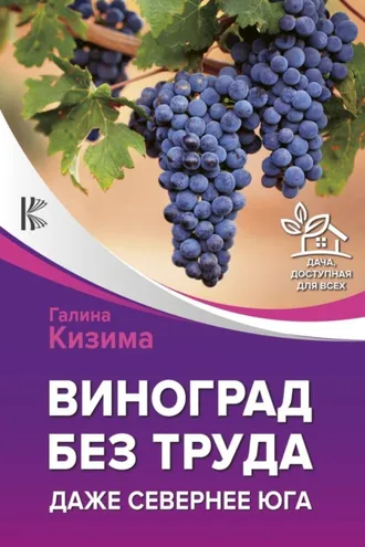 Обложка книги «Виноград без труда. Даже севернее юга»