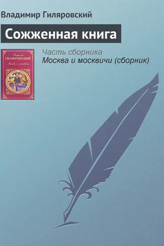 Обложка книги «Сожженная книга»
