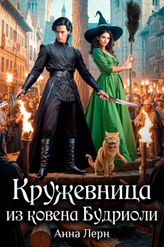 Обложка книги «Кружевница из ковена Будриоли»