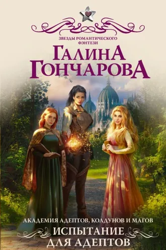 Обложка книги «Академия адептов, колдунов и магов. Испытание для адептов»