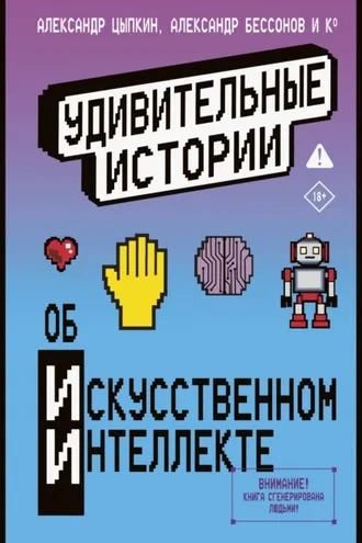 Обложка книги «Удивительные истории об искусственном интеллекте»