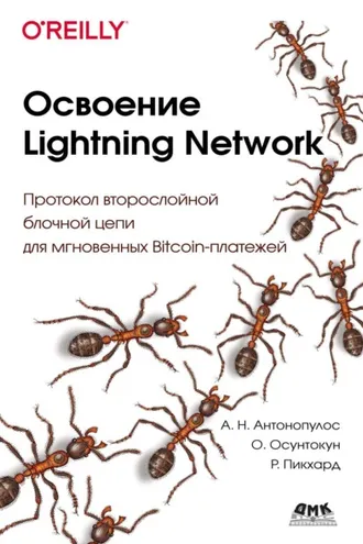 Обложка книги «Освоение Lightning Network. Протокол второслойной блочной цепи для мгновенных Bitcoin-платежей»