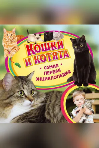 Обложка книги «Кошки и котята»