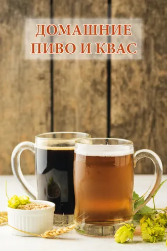 Обложка книги «Домашние пиво и квас»