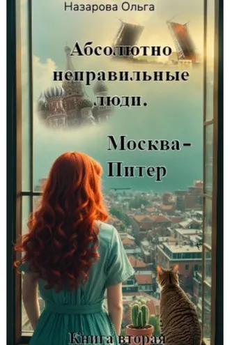 Обложка книги «Абсолютно неправильные люди. Москва – Питер»