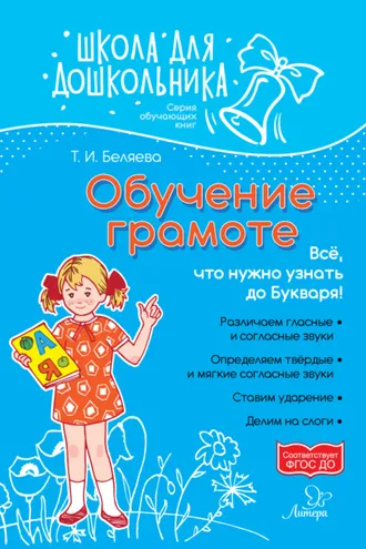 Обложка книги «Обучение грамоте. Всё, что нужно узнать до букваря!»