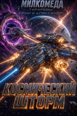 Обложка книги «Милкомеда. Книга 2. Космический шторм»
