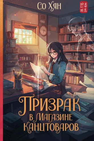 Обложка книги «Призрак в магазине канцтоваров»