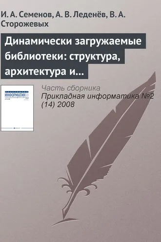Обложка книги «Динамически загружаемые библиотеки: структура, архитектура и применение (часть 1)»