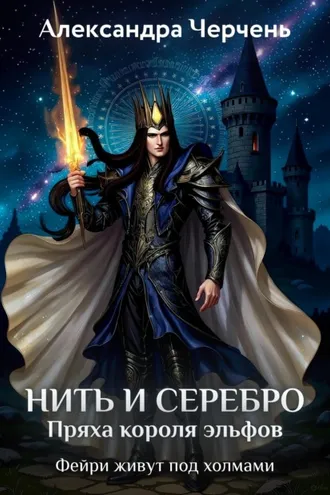 Обложка книги «Нить и серебро. Пряха короля эльфов»