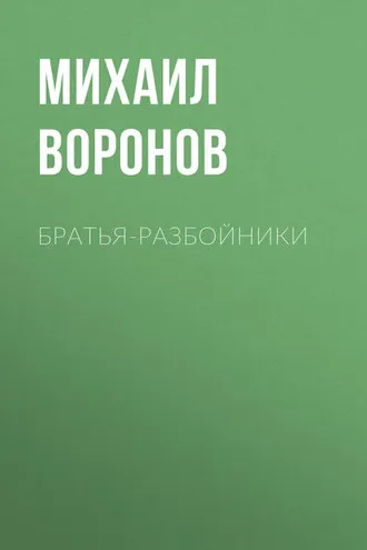 Обложка книги «Братья-разбойники»
