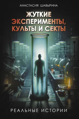 Обложка книги «Жуткие эксперименты, культы и секты. Реальные истории»