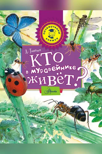 Обложка книги «Кто в муравейнике живёт?»