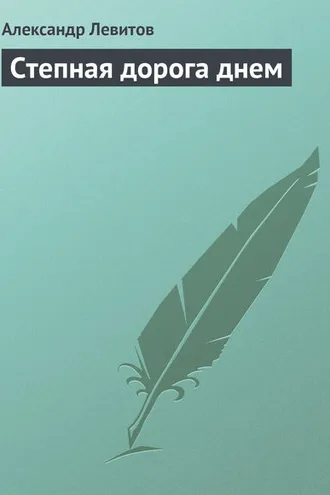 Обложка книги «Степная дорога днем»