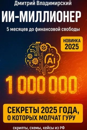 Обложка книги «ИИ-Миллионер: 5 месяцев до финансовой свободы»