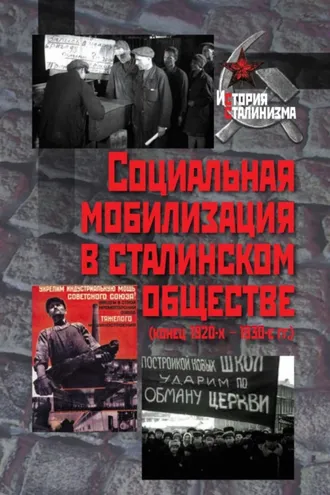 Обложка книги «Социальная мобилизация в сталинском обществе (конец 1920-х – 1930-е гг.)»