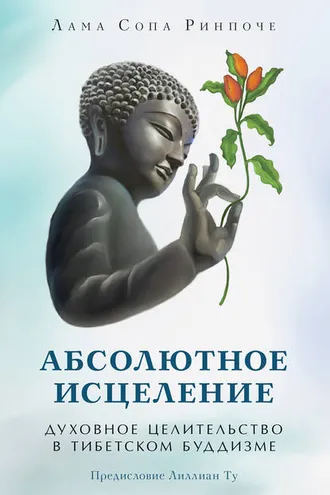 Обложка книги «Абсолютное исцеление. Духовное целительство в тибетском буддизме»