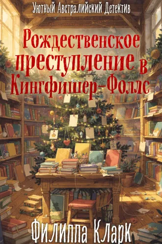 Обложка книги «Рождественское преступление в Кингфишер-Фоллс»
